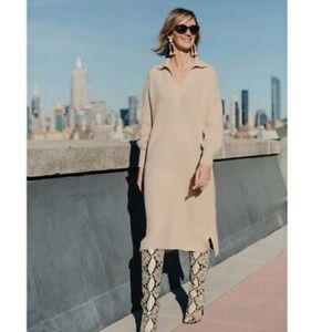 ‼️RARE‼️🎸Eleven Six 🎸🔥NWT🔥Jada Sweater Dress in Grey—Size XS/S